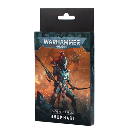 Datasheet Cards: Drukhari (10th edition)