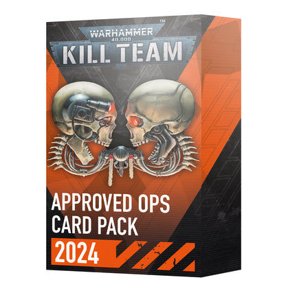 Kill Team: Zatwierdzony pakiet kart OPS (ENG)
