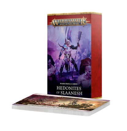 Warscroll Cards: Hedonites Of Slaanesh (4th edition)
