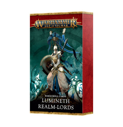 Warscroll Cards: Lumineth Realmlords Eng