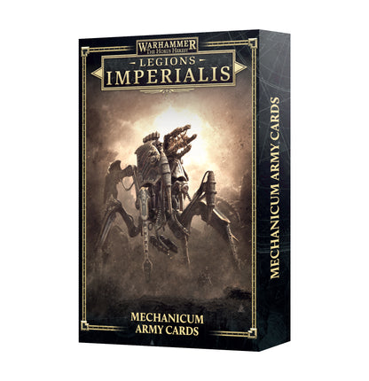 Legions Imperialis: Mechanicum Army List -Karten