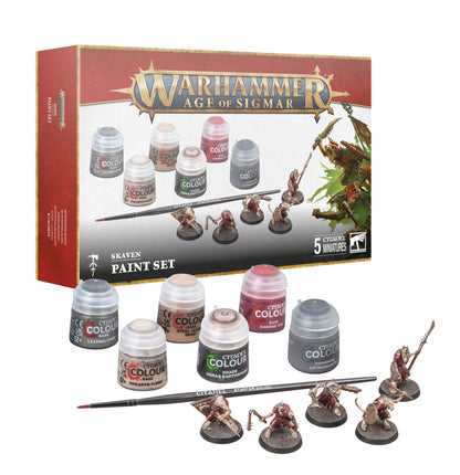 AOS Skaven + Pinting Set (4ª edición)