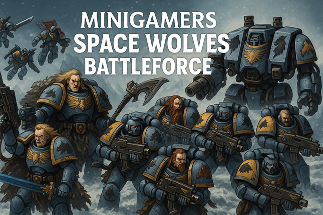MiniGamers Space Wolves Battleforce