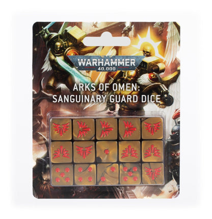 Arques de présage: dés de garde sanguinaire
