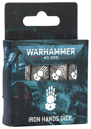 Warhammer 40000: Iron Hands Dice (10th edition)