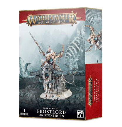 Ogor Mawtribes: Frostlord auf Stonehorn