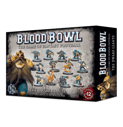 Les géants nains Blood Bowl Équipe