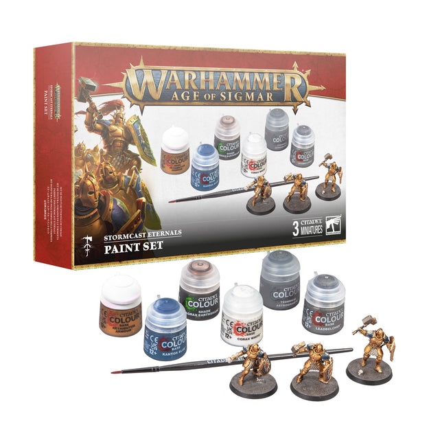 Aos Stormcast Eternals + Paint Set (4th edition)