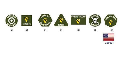 1st Cavalry Division (Airmobile) Token Set