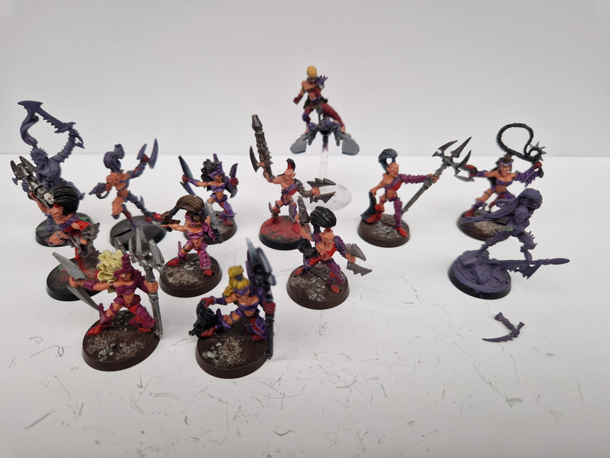 Oldhammer Dark Eldar Wyches & Beastmaster