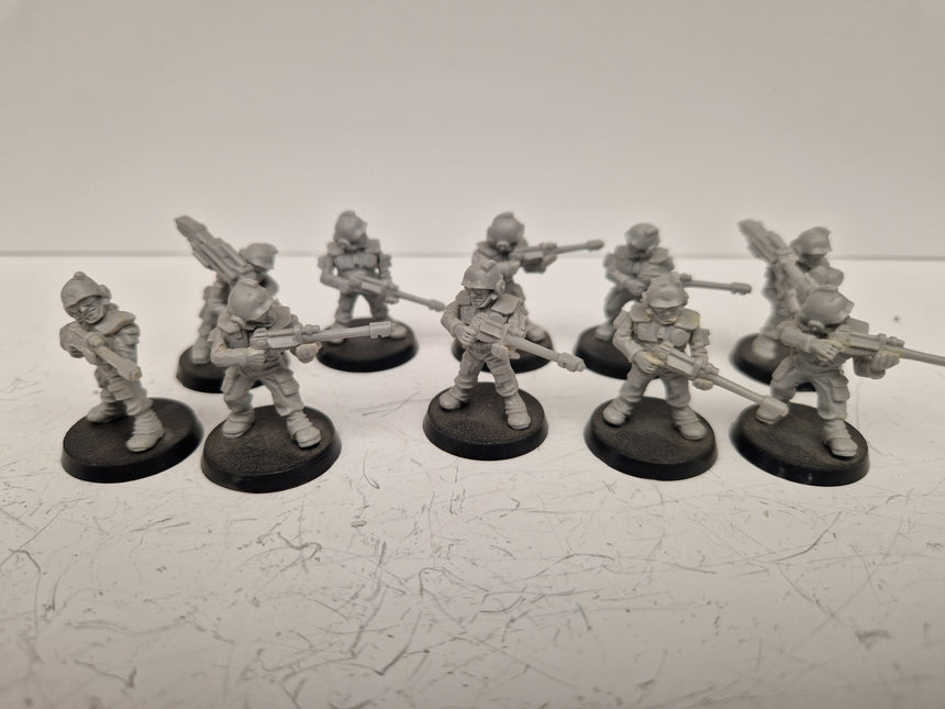 Oldhammer Imperial Guard Soldiers