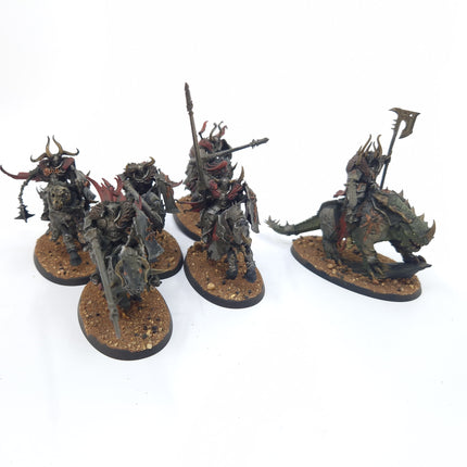 Slaves to Darkness Chaos Knights & Lord  on Karkadrak