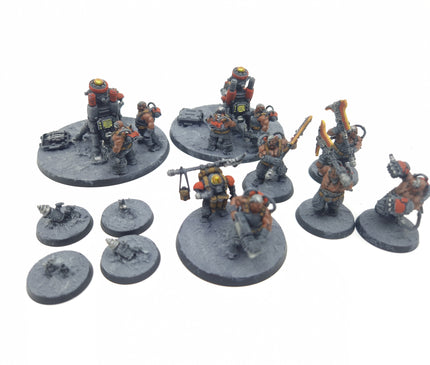 Votann berserkers and mortars