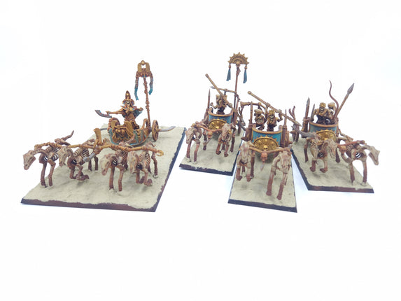 tomb kings Settra and chariots