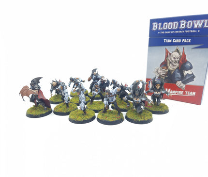 Bloodbowl Vampire Team and cards