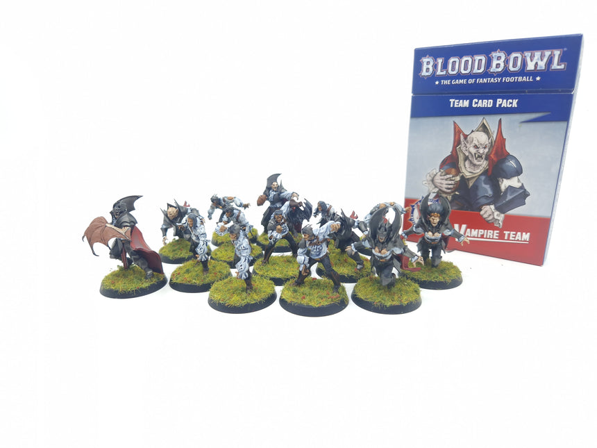 Bloodbowl Vampire Team and cards