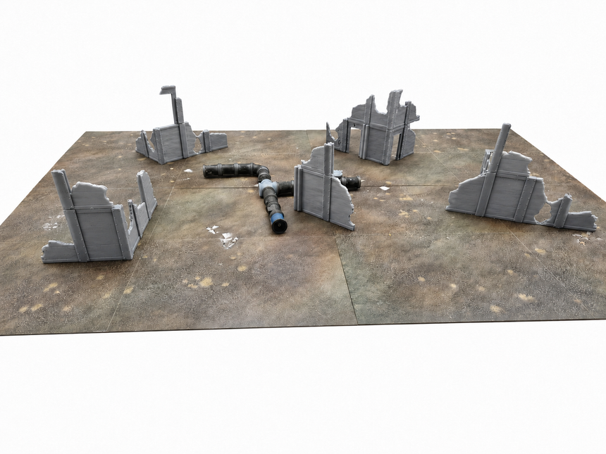 Ruined Sector: Patrol Battlefield Set