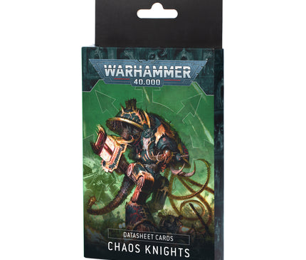 Datasheet Cards: Chaos Knights (10th Edition)