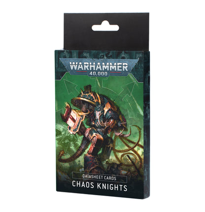 Datasheet Cards: Chaos Knights (10th Edition)