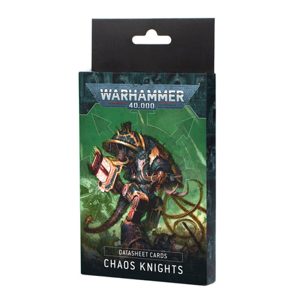 Datasheet Cards: Chaos Knights (10th Edition)