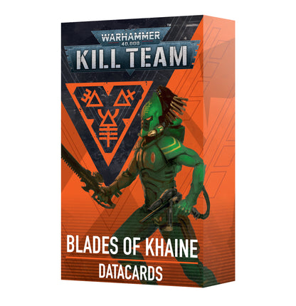 Mata Datacards del equipo: Blades o Khaine