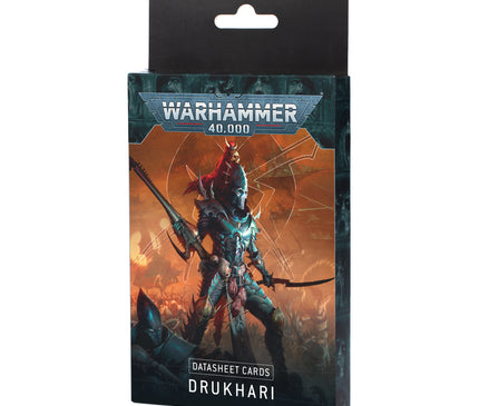 Datasheet Cards: Drukhari (10th edition)