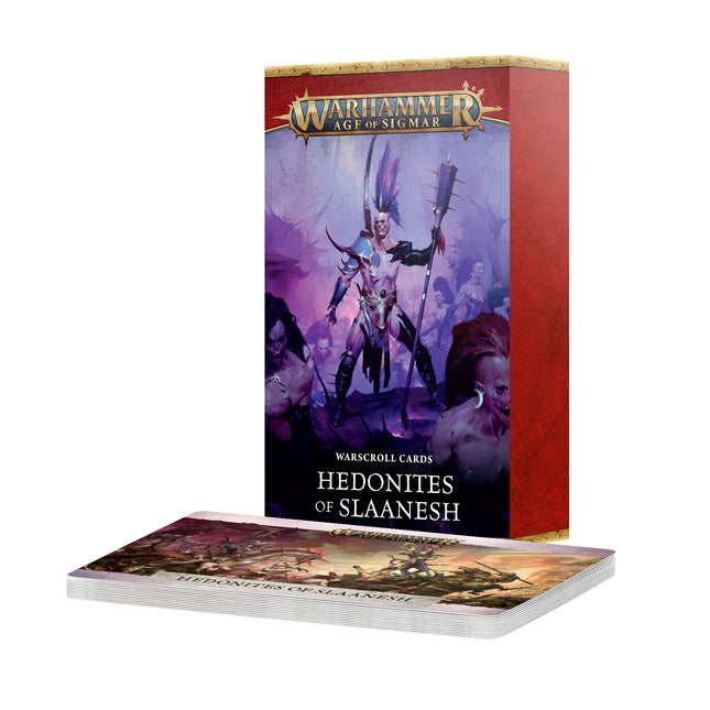 Warscroll Cards: Hedonites Of Slaanesh (4th edition)