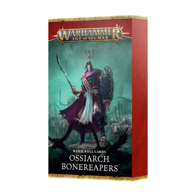 Warscroll Cards:Ossiarch Bonereapers (4th edition)