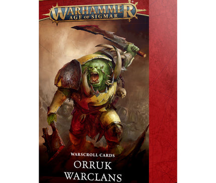 Warscroll Cards: Orruk Warclans (4th edition)