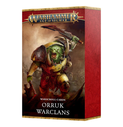 Warscroll Cards: Orruk Warclans (4th edition)