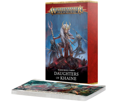 Warscroll Cards: Daughters Of Khaine (4th edition)