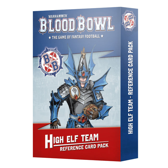 Blood Bowl:High Elf Team Reference Cards