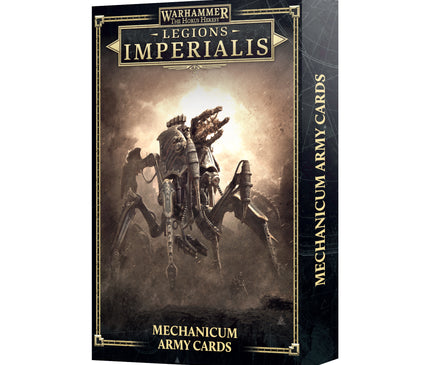 Legiones Imperialis: Tarjetas de la lista del ejército de Mechanicum