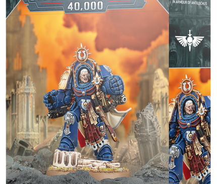 Marneus Calgar In Armour Of Antilochus