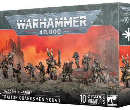 Chaos S/Marines: Traitor Guardsmen Squad