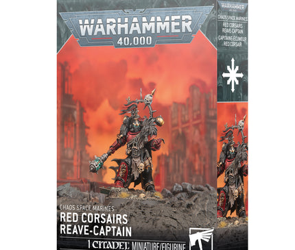 Chaos Space Marines: Red Corsairs Reave-Captain