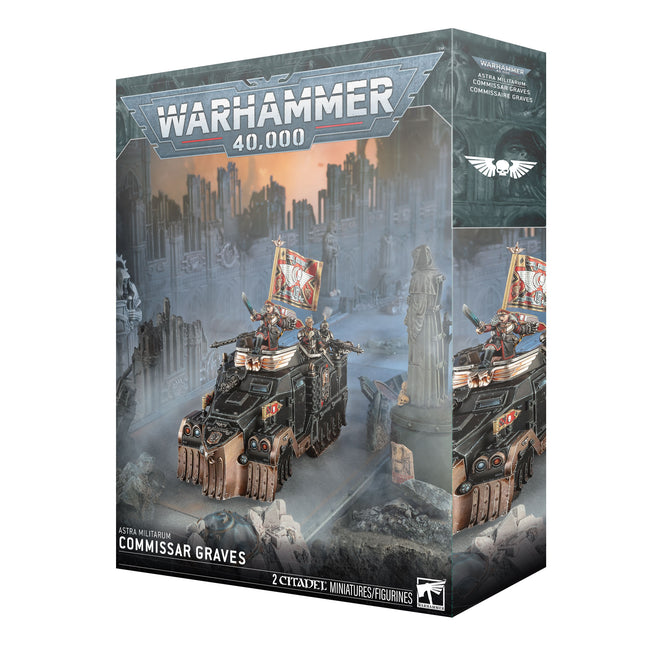 astra militarum: commissar graves