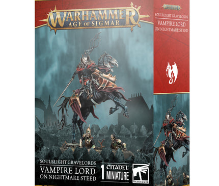 Soulblight Gravelords: Vampire Lord On Nightmare Steed