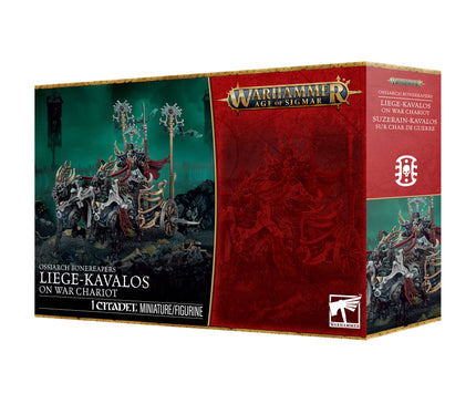 Ossiarch Bonereapers: Liege-Kavalos On War Chariot