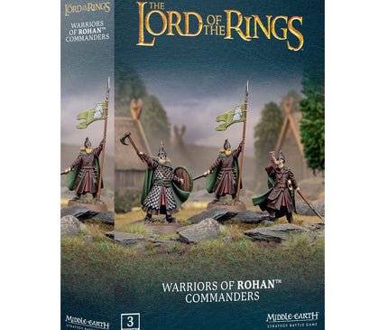M-E Sbg: Warriors Of Rohan Commanders