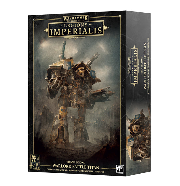 Legions Imperialis:Warlord Titan+Quake Cannon & Beam/Ex