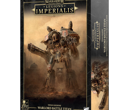 Legions Imperialis: Warlord Titan W/Volkite & Macro Gat