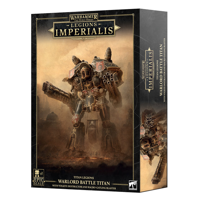 Legions Imperialis: Warlord Titan W/Volkite & Macro Gat