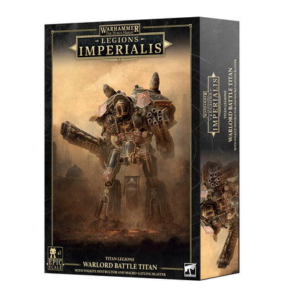 Legions Imperialis: Warlord Titan W/Volkite & Macro Gat