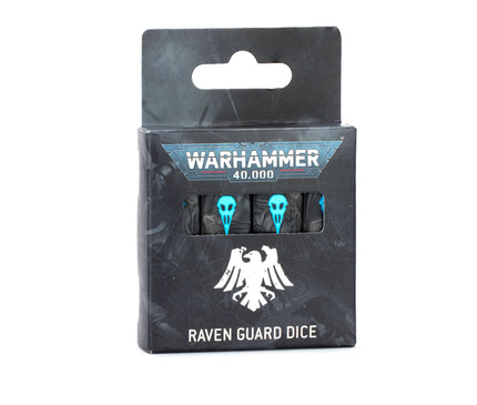 Warhammer 40000: Raven Guard Dice (10th Edition)