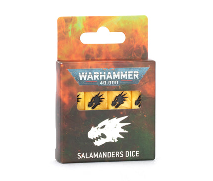Warhammer 40000: Salamanders Dice (10th edition)