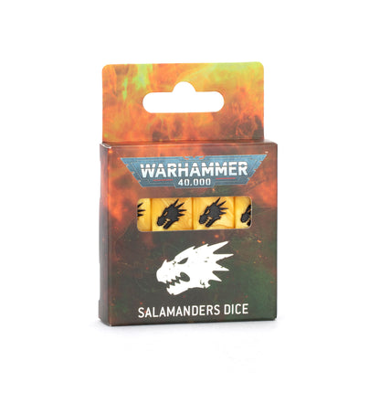 Warhammer 40000: Salamanders Dice (10th edition)