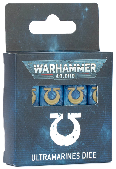 Warhammer 40000: Ultramarines Dice (10th edition)
