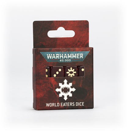 Warhammer 40000: World Eaters Dice