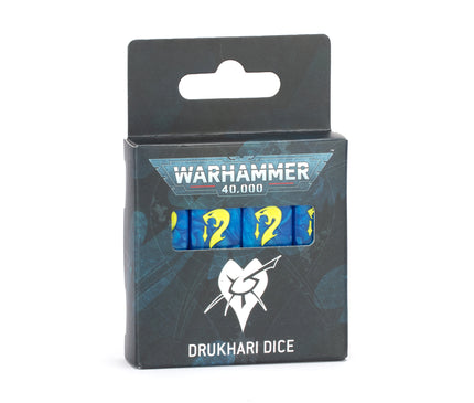 Warhammer 40000: Drukhari Dice (10th edition)